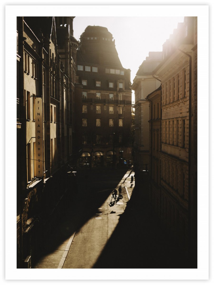 stockholm foto tavla