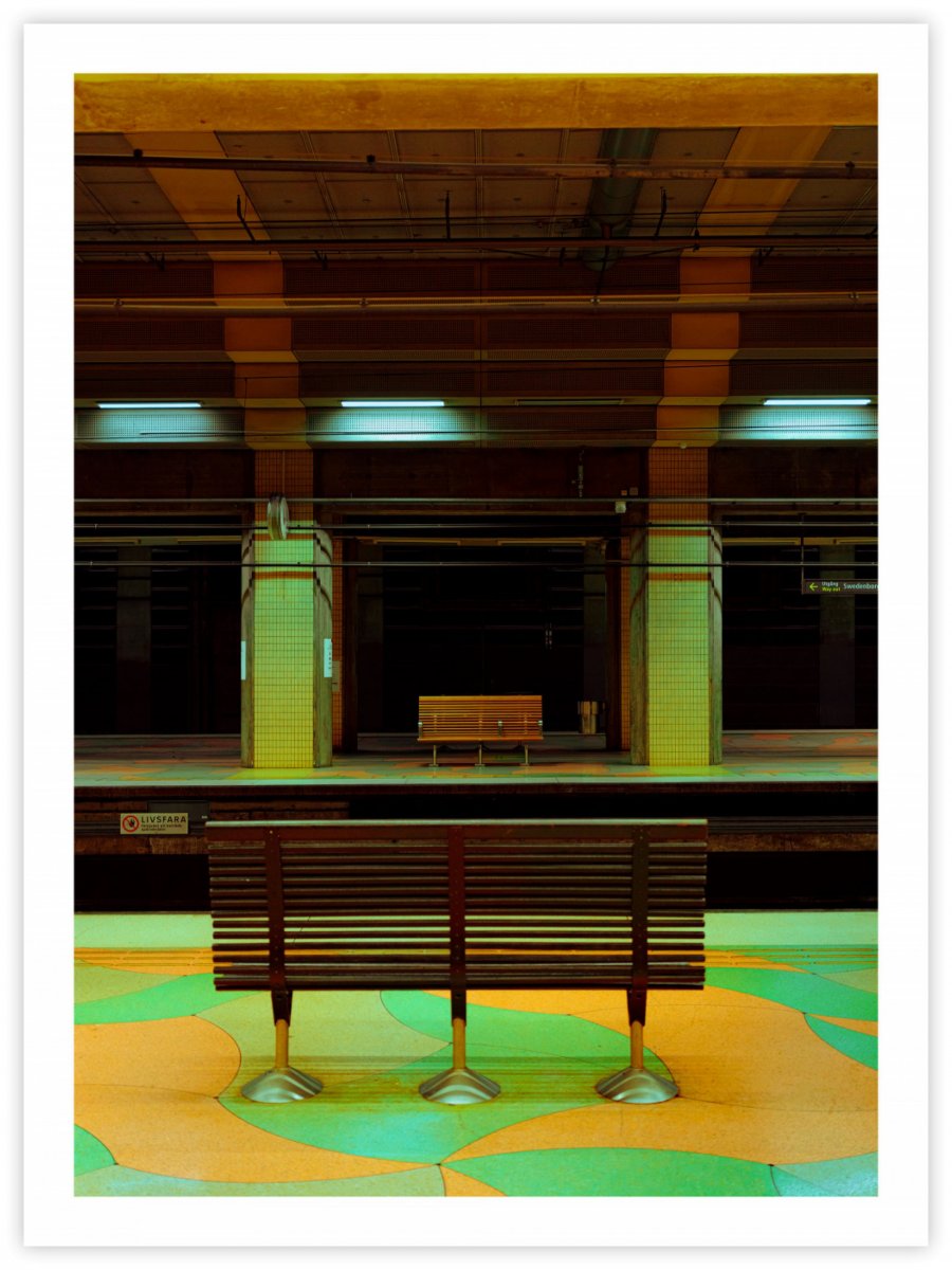 Fotokonst Stockholm Södra station