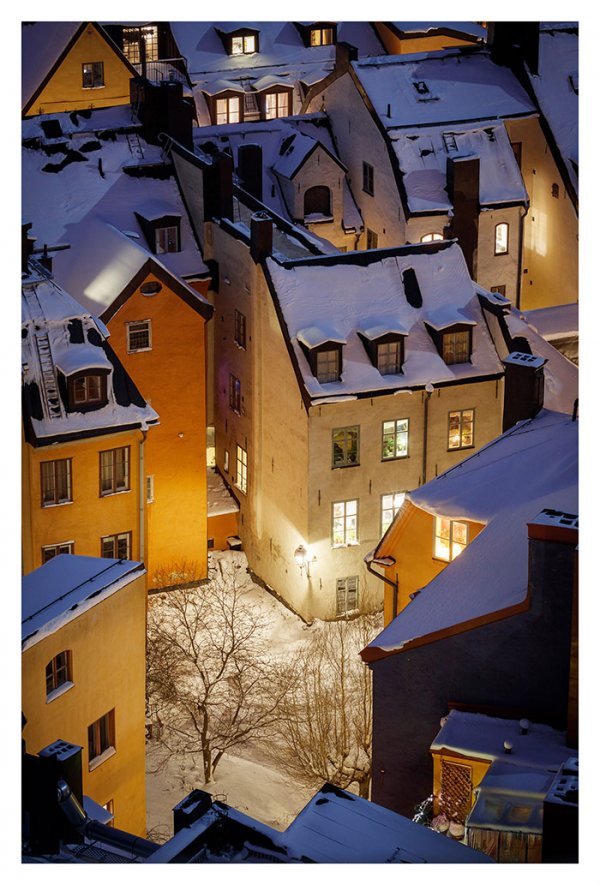 Vinternatt i Gamla Stan