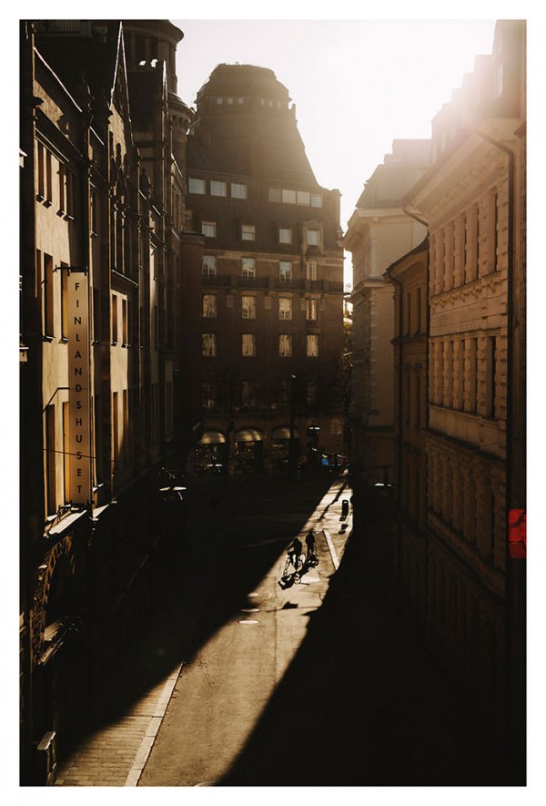 stockholm foto tavla