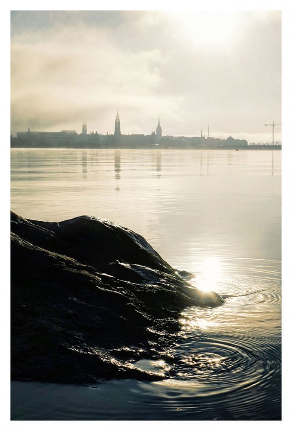 Fotokonst vatten Stockholm