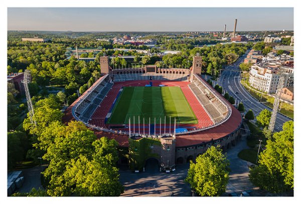 Fotokonst Östermalm Stadion